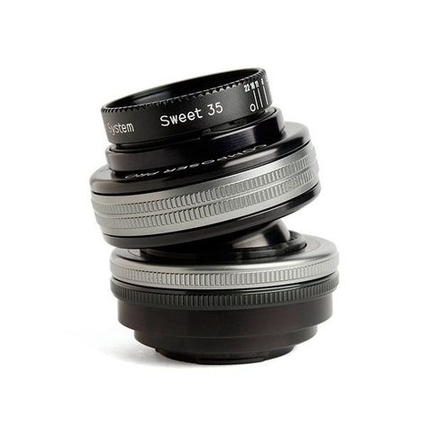 Lensbaby Composer Pro Ii With Sweet 35 Optic - Lustrzanka - 4/3 - 0,19 M - Fujifilm X - Ręczny - 3,5 Cm