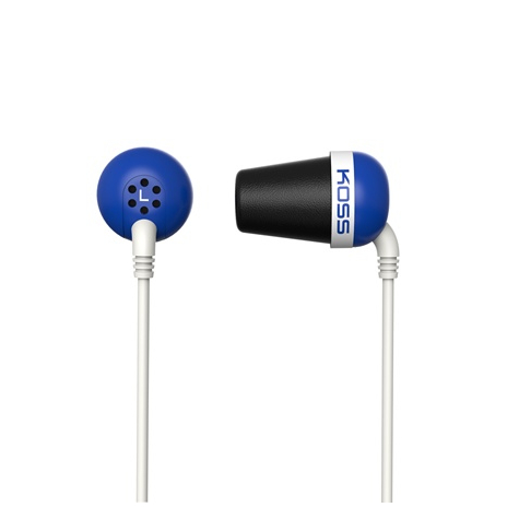 Koss Plug B - Słuchawki Nagłowne - Douszne - Niebieskie - Przewodowe - 1,2 M - Douszne