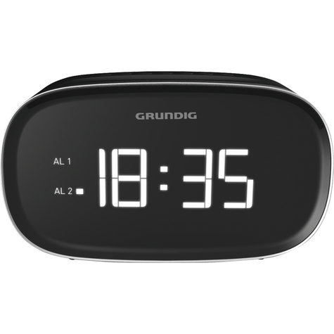 Grundig Sonoclock 3000 - Clock - Digital - Am,Fm - 2 W - Led - Black