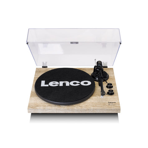 Stl Lenco Lbt-188 - Belt Drive Audio Turntable - Beige - 33,45 Rpm - Rotary Control - Straight Tonearm - Ac