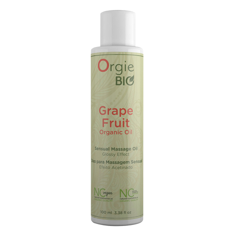 Orgie Bio Grapefruit Organic Oil 100ml Disk Top