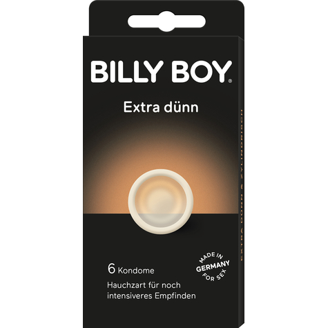 Billy Boy Extra Thin 6 Pcs. Sb Pack.