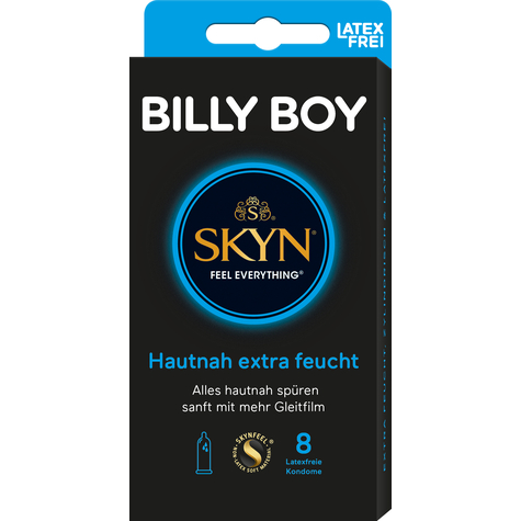Billy Boy Skyn Skin Close Extra Moist 8 Pc Sb-Pack.