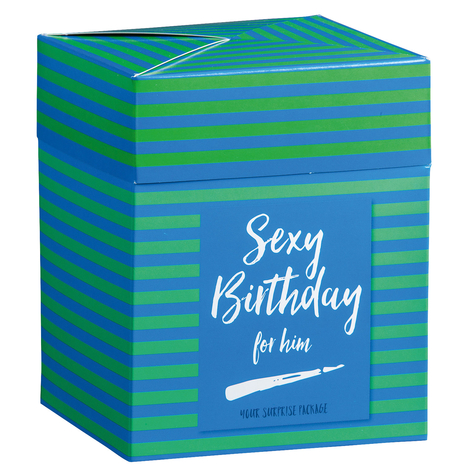 Pudełko "Seksowne Niespodzianki Urodzinowe Dla Niego