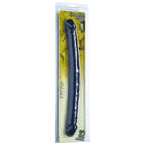 Fioletowy Penis Podwójny, 45cm