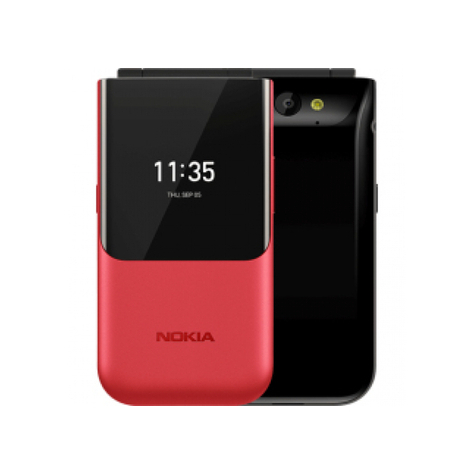 Nokia 2720 Flip Dual Sim Czerwony