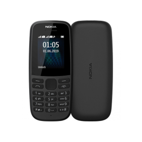 Nokia 105 Dual-Sim (2019) Czarny