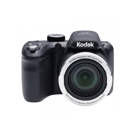 Kodak Astro Zoom Az401 - 16,15 Mp - 4608 X 3456 Pikseli - Ccd - 40x - Hd Ready - Czarny