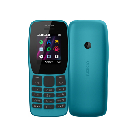 Nokia 110 Dual-Sim Niebieski