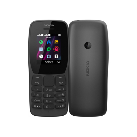Nokia 110 Dual-Sim Czarny