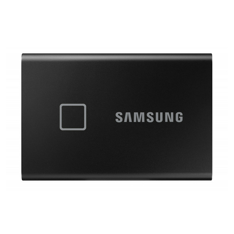 Samsung Portable Ssd T7 Touch 1tb Czarny Mu-Pc1t0k/Ww