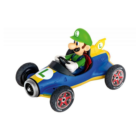 Carrera Rc 2,4 Ghz Nintendo Mario Kart Mach 8 Luigi 370181067