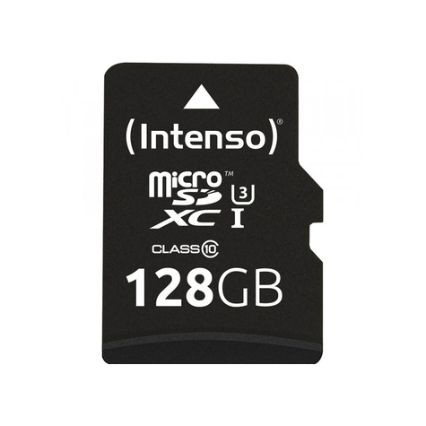 Karta Pamięci Intenso Secure Digital Card Micro Sd Uhs-I Professional 128 Gb