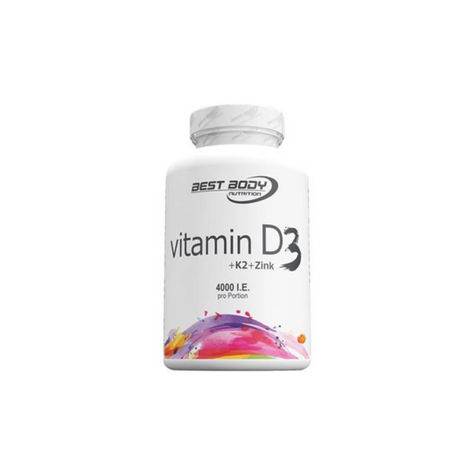 Best Body Nutrition Vitamin D Tabs, 80 Tabletek Dose