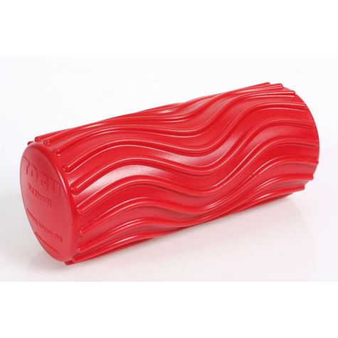 Togu Actiroll Wave M Fascial Roller, Czerwony/Zielony/Czarny