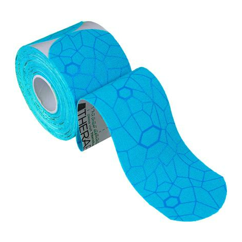 Theraband Kinesiology Tape Precut Roll (20 Pcs), 25.4 X 5 Cm