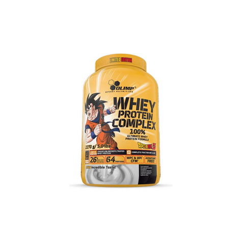 Olimp Whey Protein Complex 100 %, Limitowana Edycja Dragon Ball Z, Puszka 2270 G, Cookies & Cream