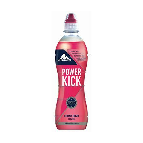 Multipower Power Kick, 12 Butelek Po 500 Ml (Produkt Kaucjonowany)