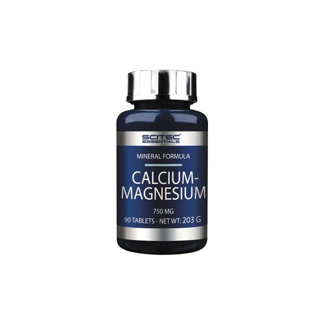 Scitec Essentials Calcium-Magnesium, 90 Tabletek Dawka