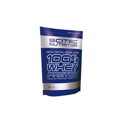 Scitec Nutrition 100% Whey Protein, 500 G Bag