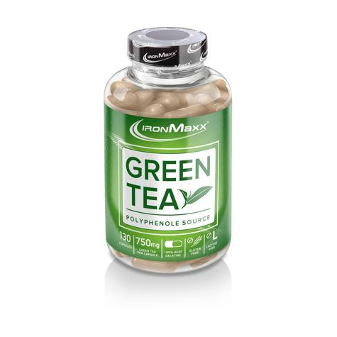 Ironmaxx Zielona Herbata, 130 Kapsułek Puszka