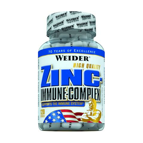 Joe Weider Zinc Immune Complex, 120 Kapsułek