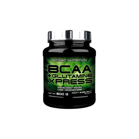 Scitec Nutrition Bcaa + Glutamine Xpress, Dawka 600 G