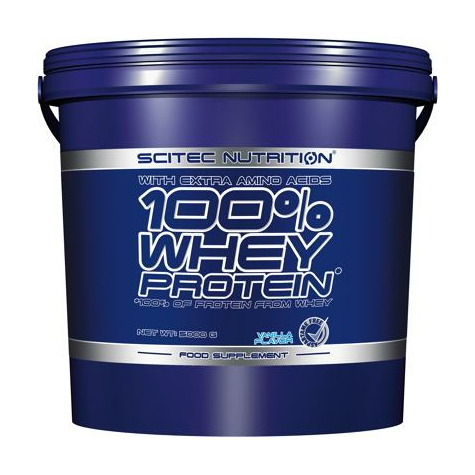 Scitec Nutrition 100% Whey Protein, 5000 G Wiaderko