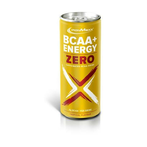 Ironmaxx Bcaa + Energy Drink Zero, 24 X 330 Ml Puszka (Produkt Kaucjonowany)