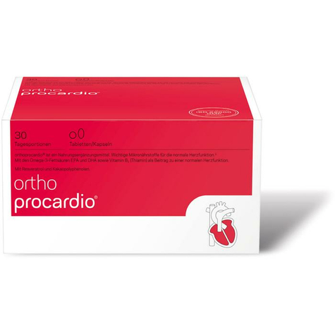 Orthomed Orthoprocardio, 30 Porcji Dziennie