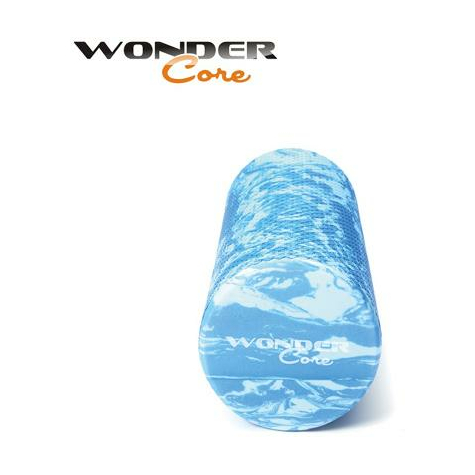 Wałek Piankowy Wonder Core, 45 Cm (Kolor: Niebieski Marmur) (Woc053)