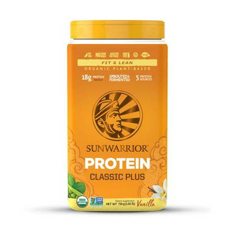 Sunwarrior Classic Plus Protein, 750g Puszka -Bio-