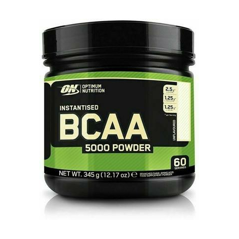 Optimum Nutrition Instantized Bcaa 5000 Powder, 345 G Dose, Unflavoured