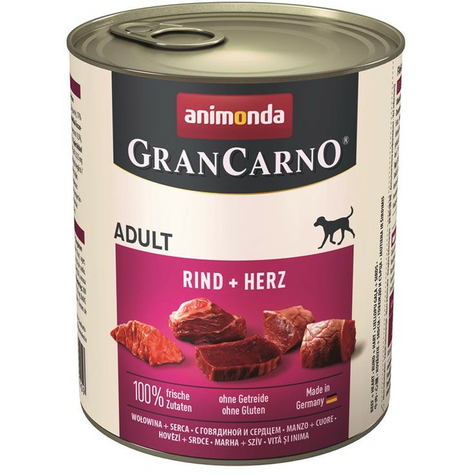 Animonda Dog Grancarno,Carno Adult Beef Heart 800gd