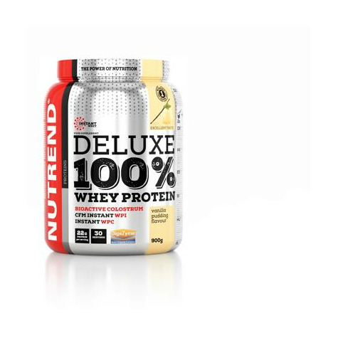 Nutrend Deluxe 100% Whey, 900 G Can