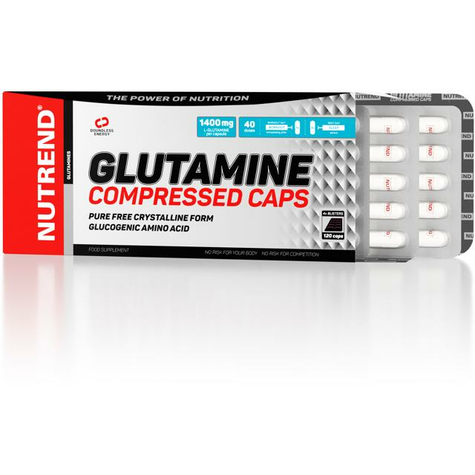 Nutrend Glutamina Compressed Caps, 120 Kapsułek