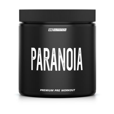 Os Nutrition Paranoia Premium Pre Workout, 320 G Can, Strawberry Kiwi