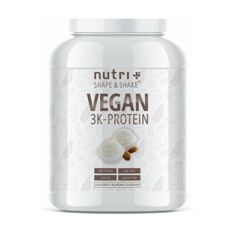Nutri+ Vegan 3k Protein Powder, Puszka 1000 G