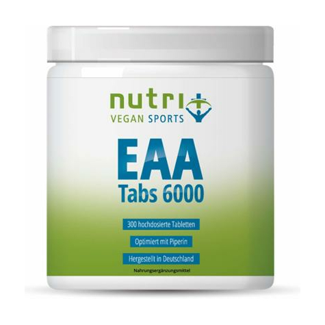 Nutri+ Vegan Eaa Tabs 6000, 300 Tabletek