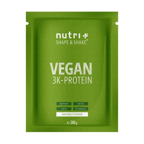 Nutri+ Vegan 3k Protein Powder, 30 G Sample