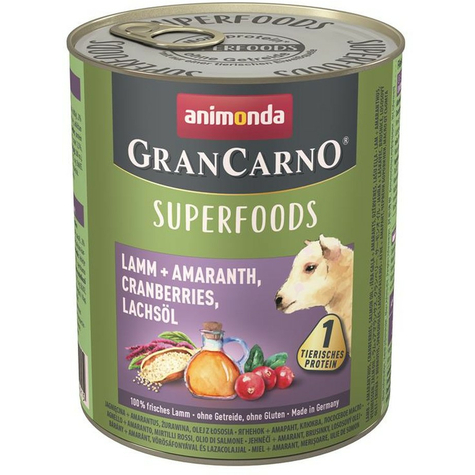 Animonda Pies Grancarno, Grancarno Superf. Jagnięcy 800gd