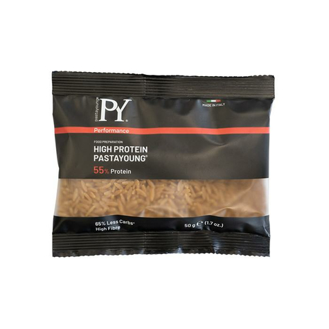 Pasta Young High Protein 55 % Pastariso, 50 G Portion Bag