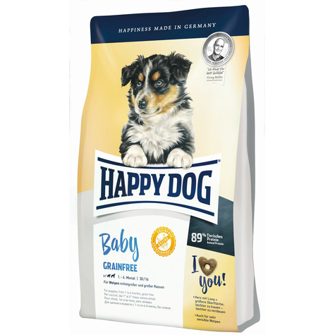 Happy Dog, Hd Supr Young Baby Grainf. 1kg
