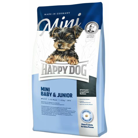 Happy Dog, Hd Sup. Mini Baby+Junior 4kg