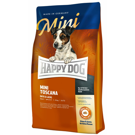 Happy Dog,Hd Supreme Mini Toscana 4kg
