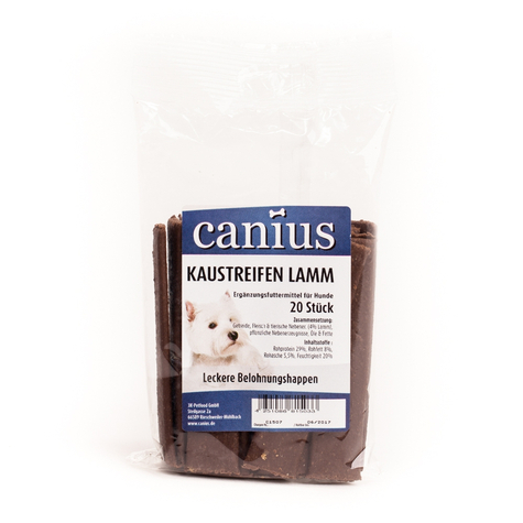 Canius Snacks, Canius Chewing Strips Lamb 20 Szt.