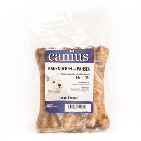 Canius Snacks,Can.Chew Bone W.Żwacz 16cm 3szt.