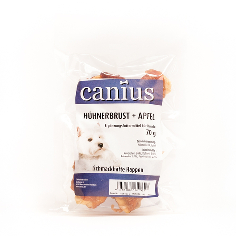Canius Snacks, Cani. Chicken Breast+Apple 70g