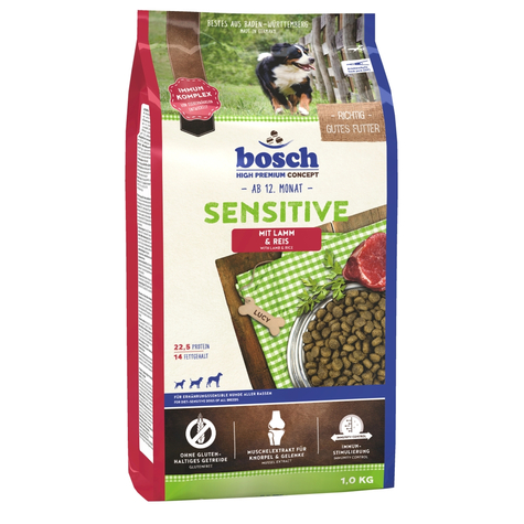 Bosch,Bosch Sensitive Lamb+Rice 1kg