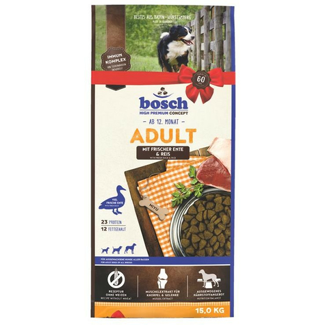 Bosch, Bosch Kaczka+Ryż 15kg
